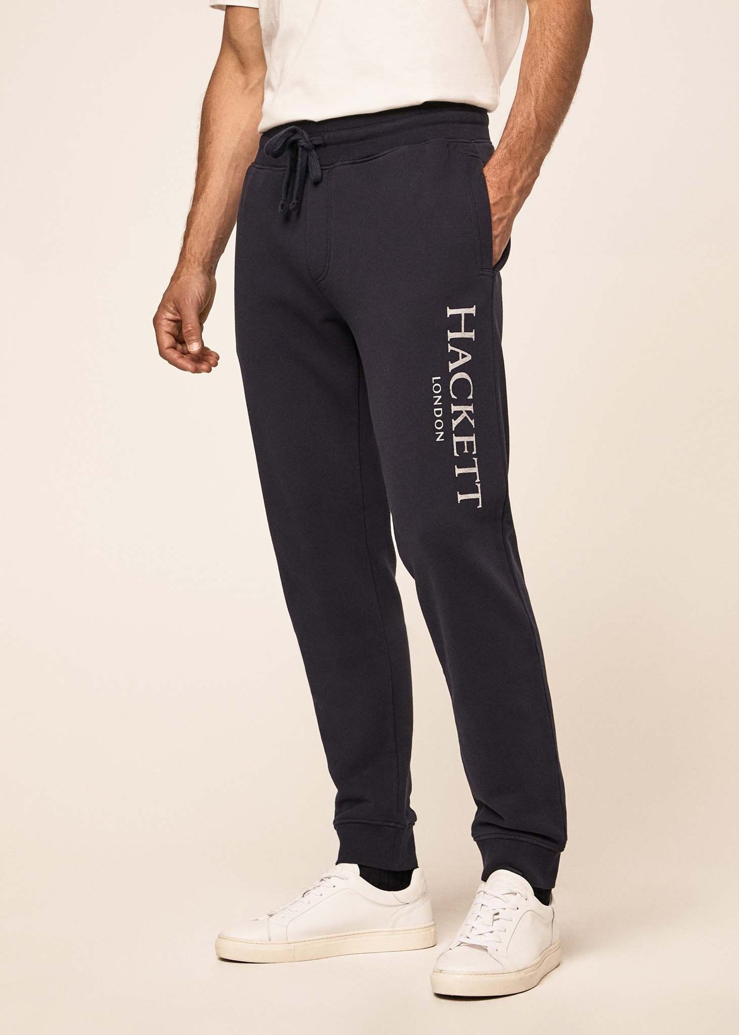 Terry logo joggers - dark navy
