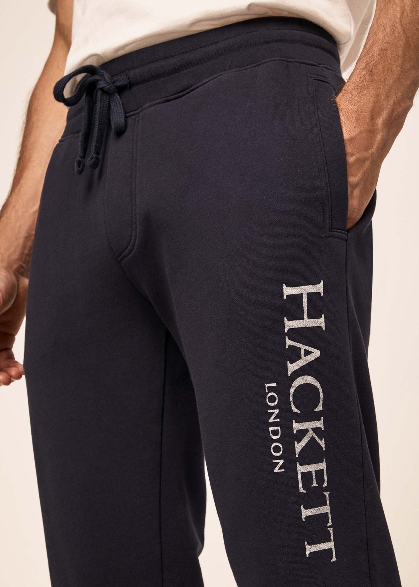 Terry logo joggers - dark navy