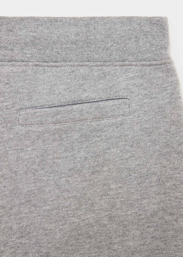 Hackett London Broeken  Terry logo joggers - light grey marl 