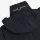 Patch pocket zip through jacket - navy