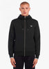 Fred Perry Vesten  Hooded aw zip through sweatshirt - black 