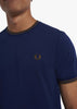 Fred Perry T-shirts  Twin tipped t-shirt - french navy 