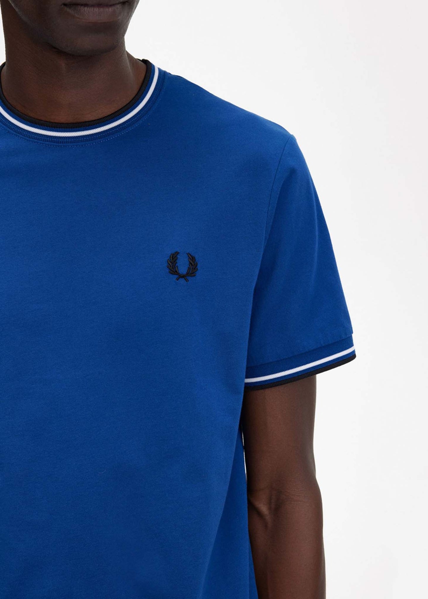 Fred Perry T-shirts  Twin tipped t-shirt - shaded cobalt 