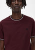 Fred Perry T-shirts  Twin tipped t-shirt - oxblood 