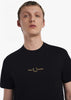 Fred Perry T-shirts  Embroidered t-shirt - black 