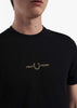 Fred Perry T-shirts  Embroidered t-shirt - black 