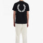 Fred Perry t-shirt black zwart