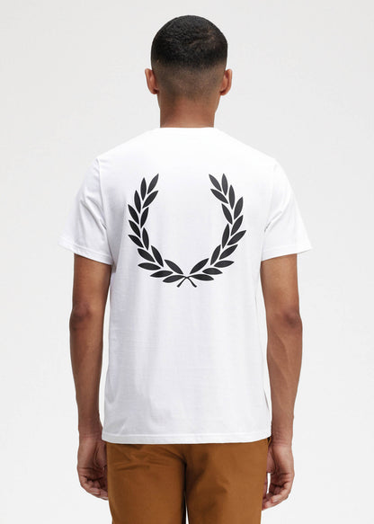 Fred Perry T-shirts  Back graphic t-shirt - white 