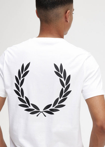 Fred Perry T-shirts  Back graphic t-shirt - white 