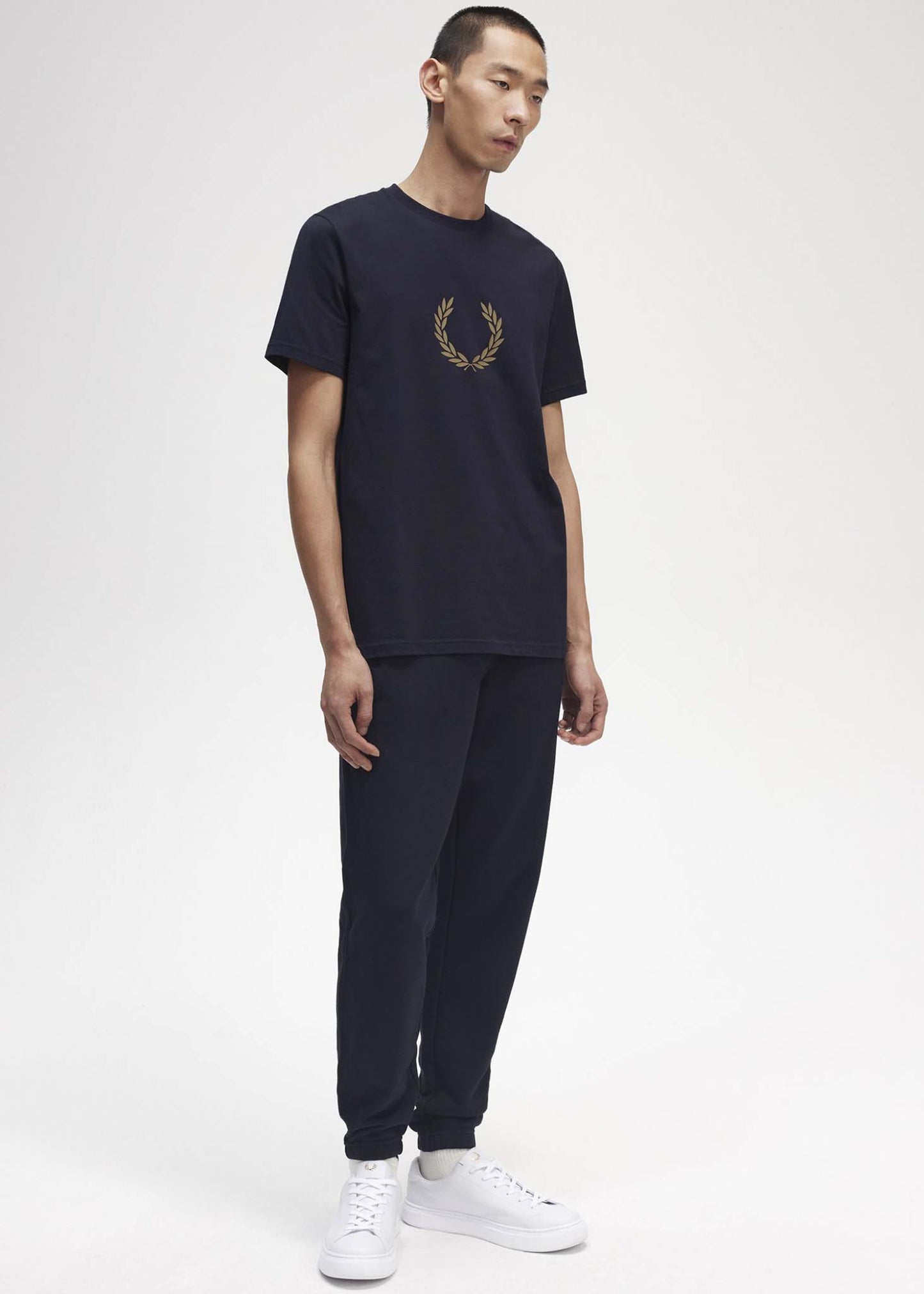 Fred Perry T-shirts  Laurel wreath graphic t-shirt - navy 