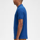 Plain fred perry shirt - shaded cobalt
