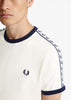 Fred Perry T-shirts  Taped ringer t-shirt - snow white 