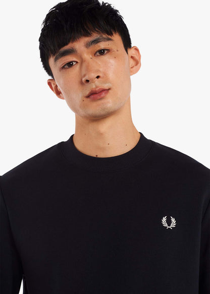 Fred Perry Truien  Crew neck sweatshirt - navy 