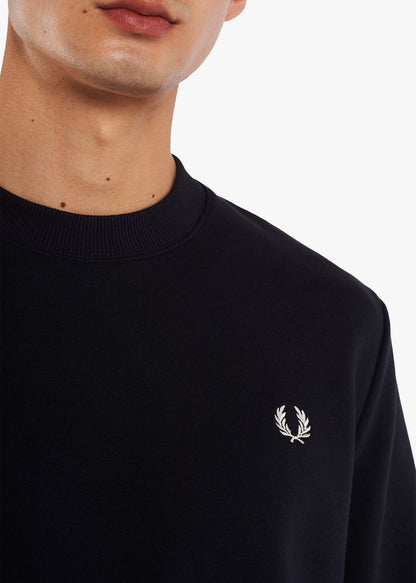 Fred Perry Truien  Crew neck sweatshirt - navy 