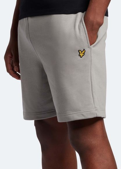 Lyle & Scott Korte Broeken  Sweat short - cold grey 