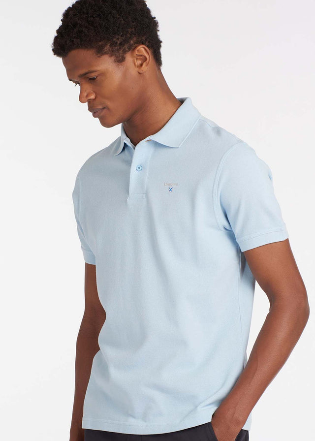 Barbour Polos  Sports polo - sky 