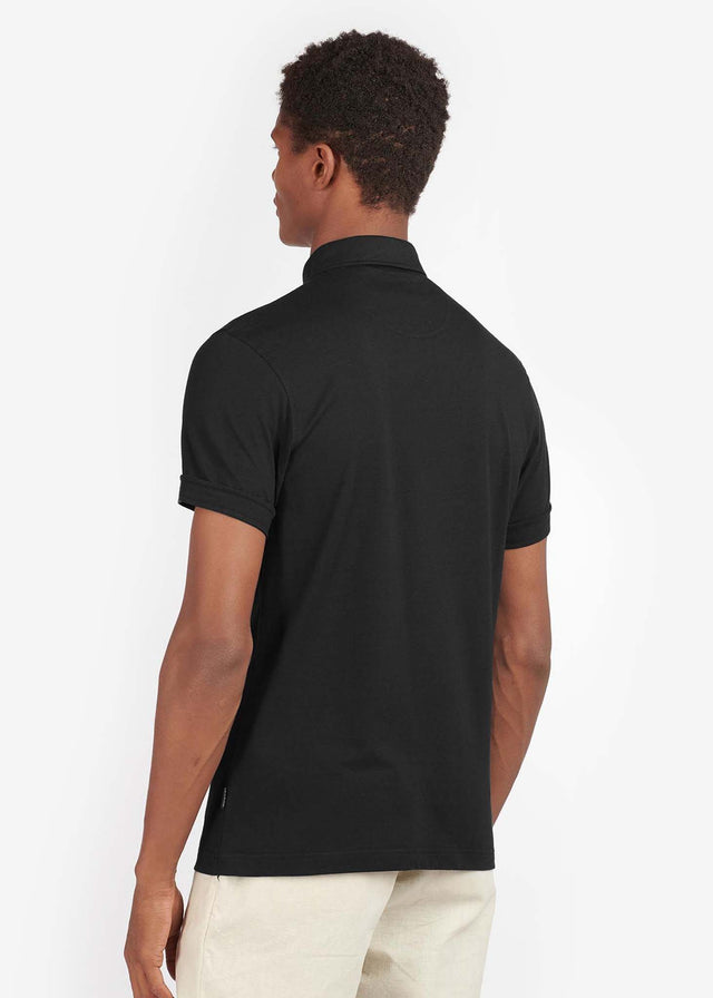 Barbour Polos  Corpatch polo - black 