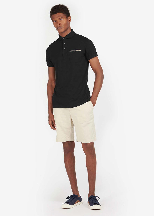 Barbour Polos  Corpatch polo - black 