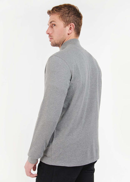Barbour International Truien  Beaker half zip - anthracite marl 