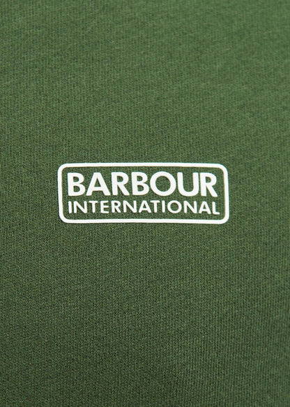 Barbour International Truien  Essential crew neck sweat - kombu green 