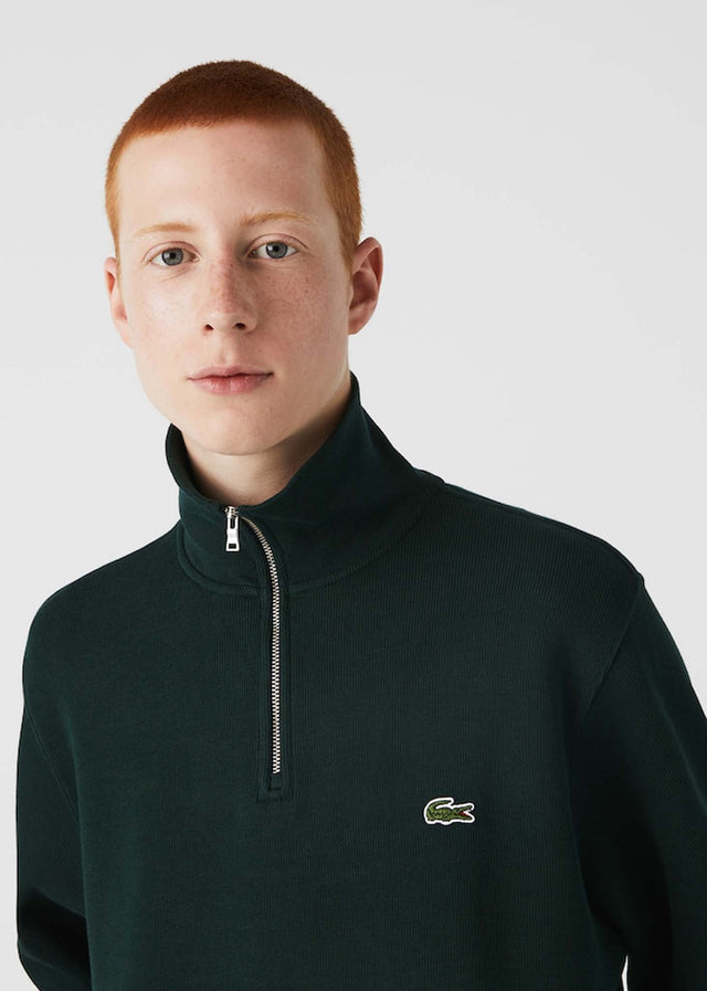 Lacoste Sweaters  Sweater half zip - sinople 