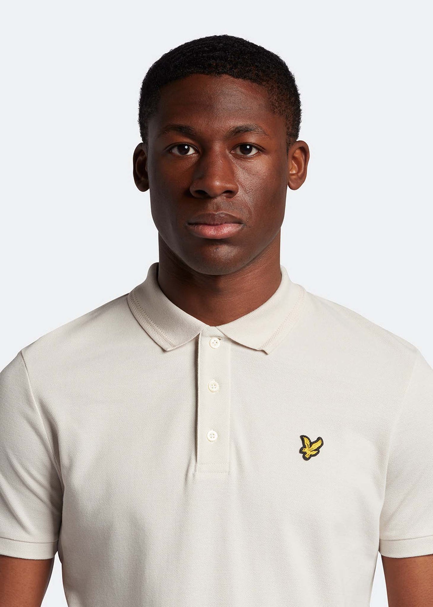 Lyle & Scott Polo's  Crest tipped polo shirt - cove 