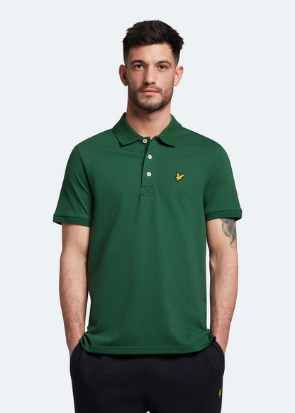 Lyle & Scott Polo's  Plain polo shirt - english green 