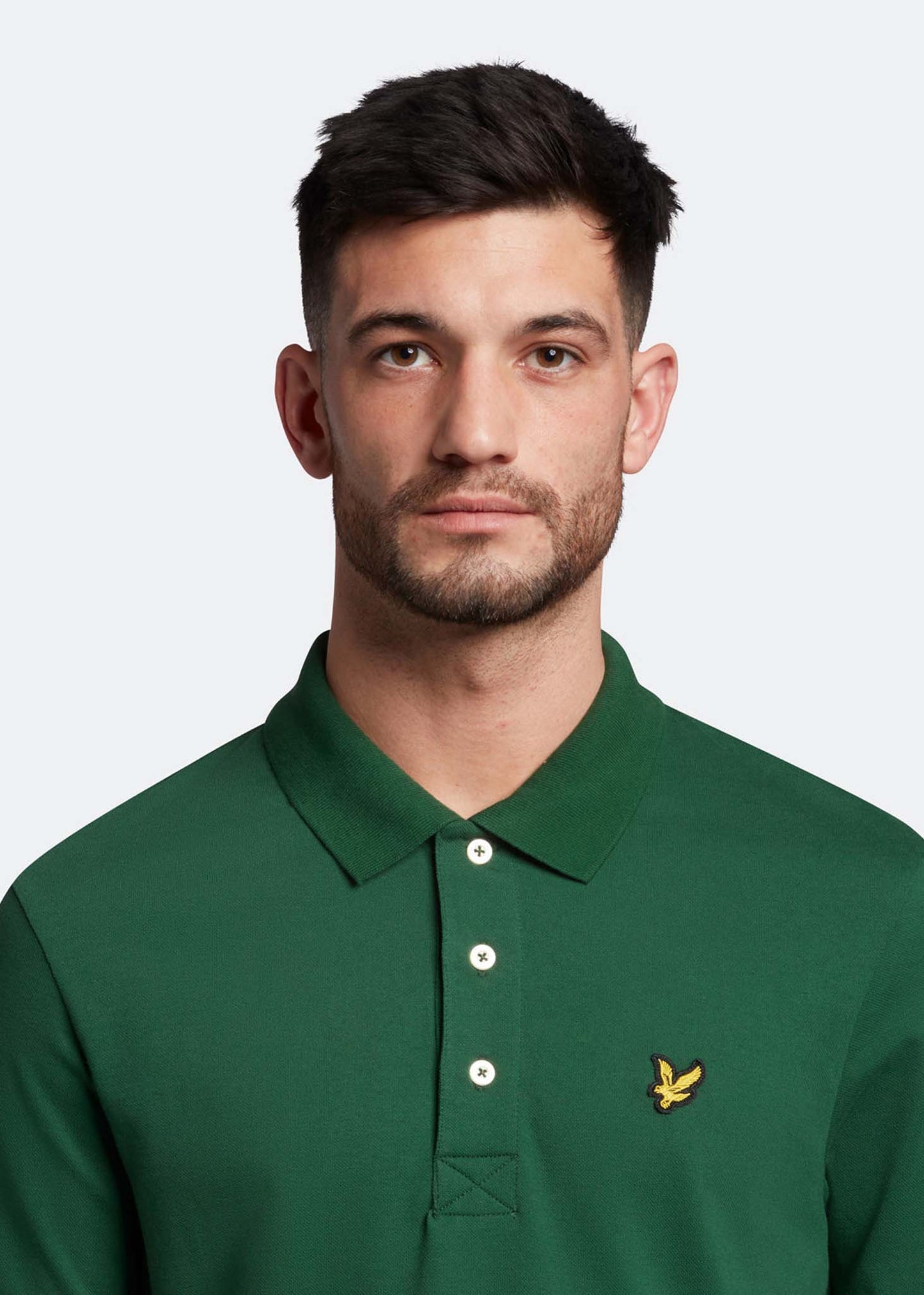 Lyle & Scott Polo's  Plain polo shirt - english green 