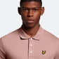 Plain polo shirt - hutton pink