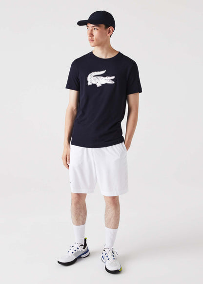 Lacoste T-shirts  Printed t-shirt - navy blue white 