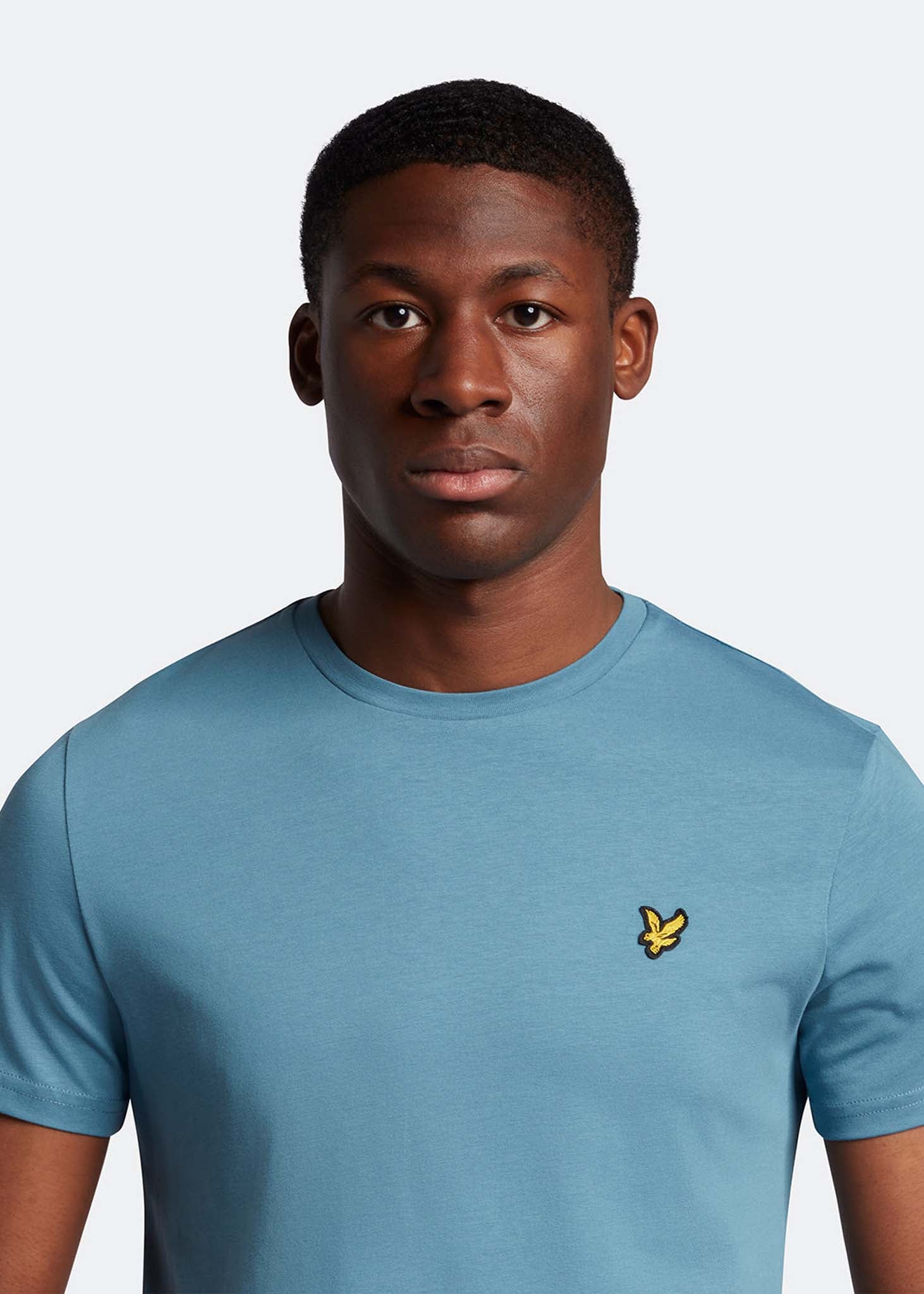 Lyle & Scott T-shirts  Plain t-shirt - skipton blue 