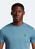 Lyle & Scott T-shirts  Plain t-shirt - skipton blue 