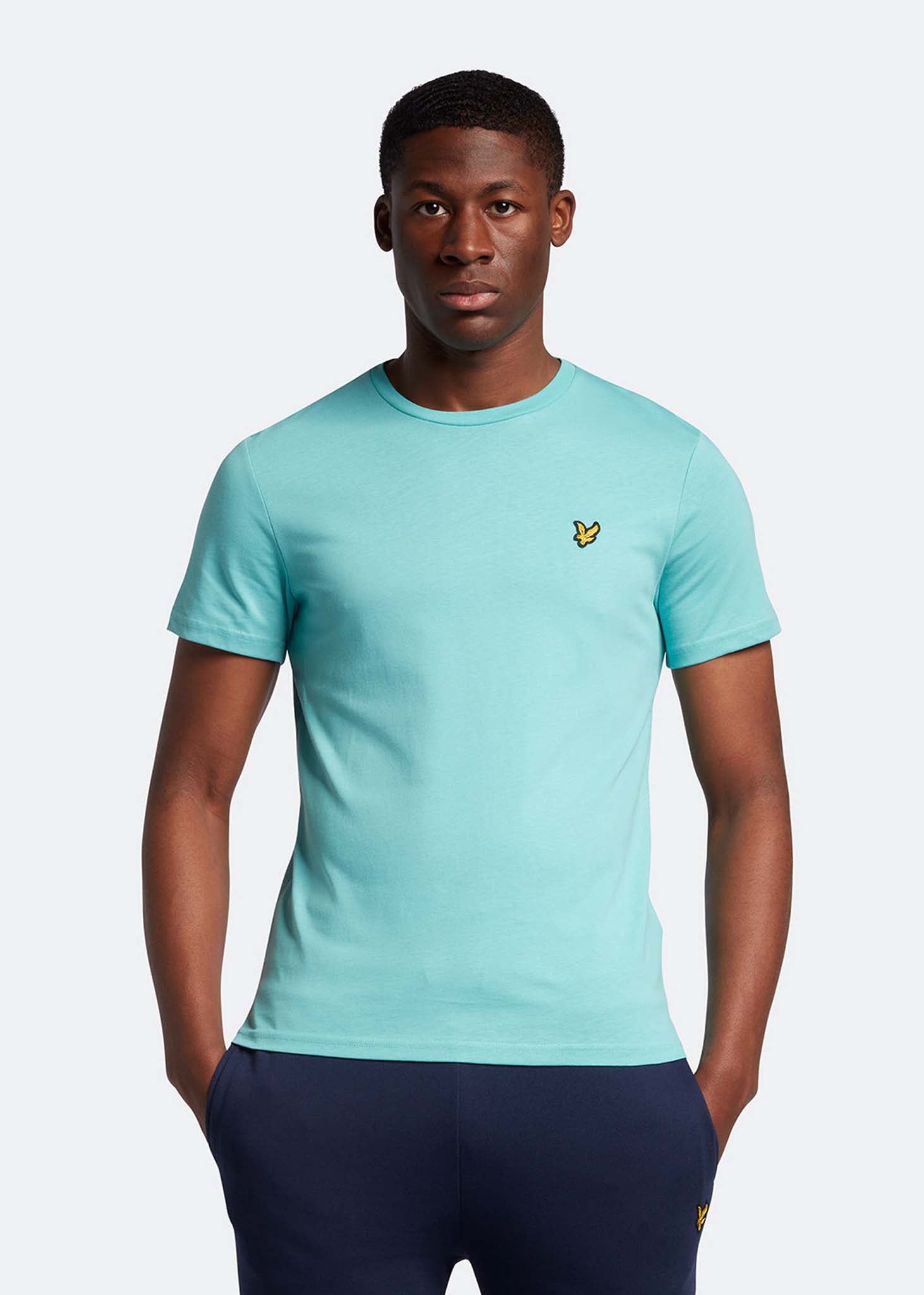 Lyle & Scott T-shirts  Plain t-shirt - brooke blue 