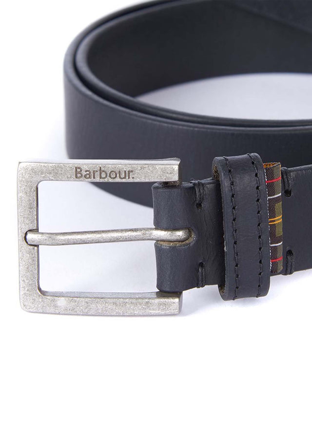 Barbour Belts  Pull up leather - black 