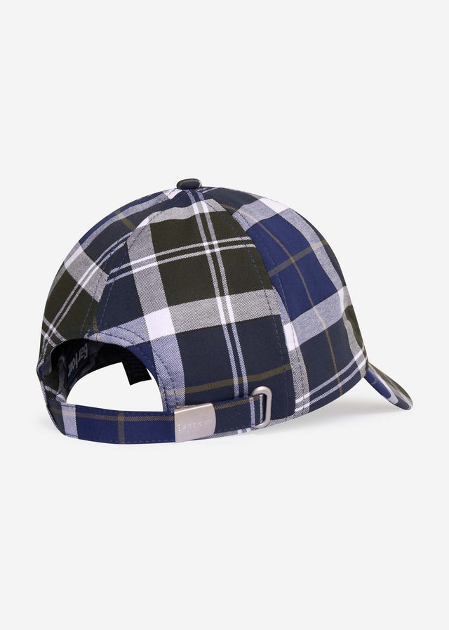 Barbour Caps  Tartan sports cap - sage tartan 