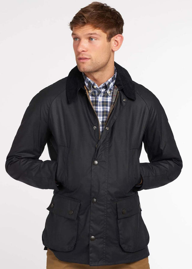 Barbour Jackets Ashby wax jacket - navy