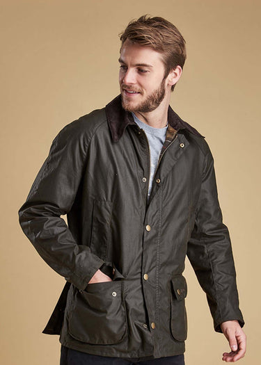 Barbour Jassen  Ashby wax jacket - olive 