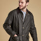 Ashby wax jacket - olive - Barbour