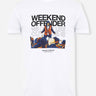 Weekend Offender T-shirts  Bovver - white 