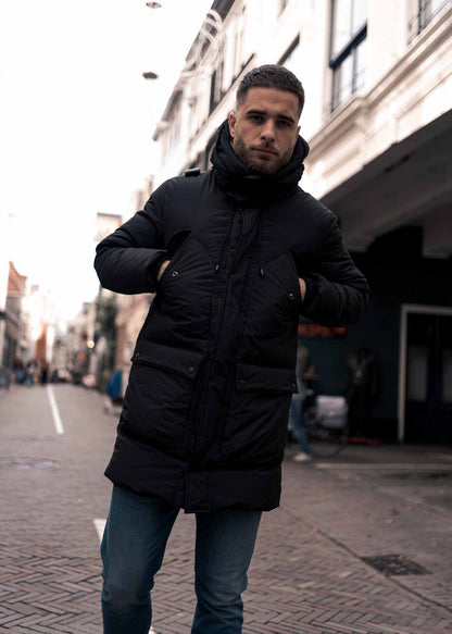 MA.Strum Jassen  L-21 down jacket - jet black 