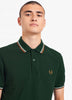 Fred Perry Polo's  Twin tipped polo - evergreen 