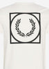 Fred Perry T-shirts  Graphic print t-shirt - snow white 