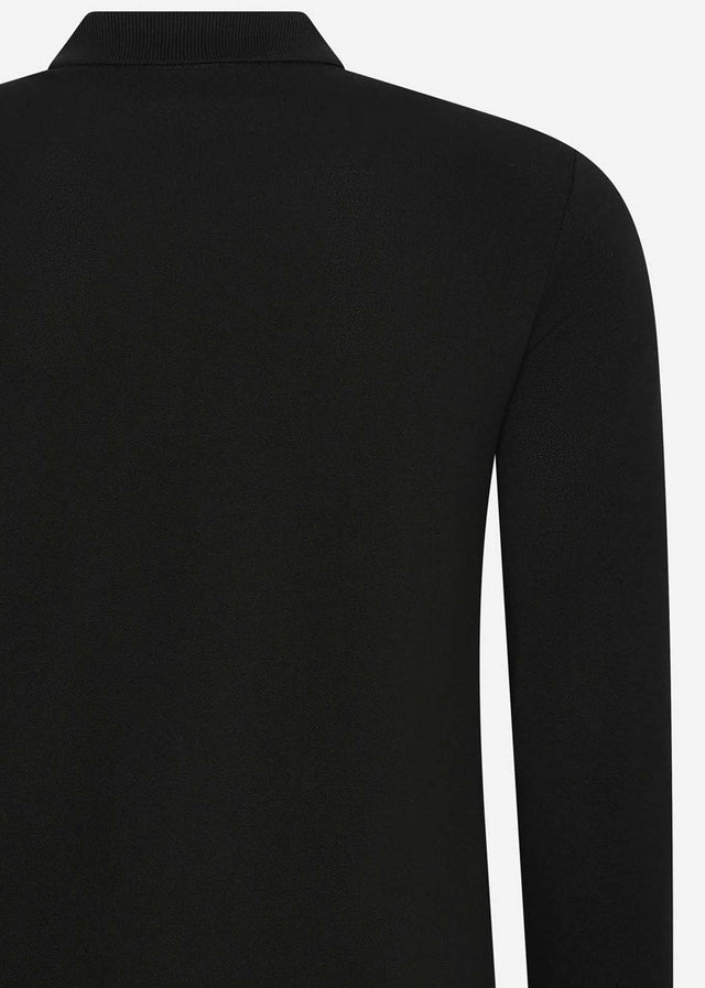 Lacoste Long Sleeve Polos  Longsleeve polo - black 