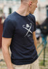 Hackett London T-shirts  Large logo t-shirt - dark navy 