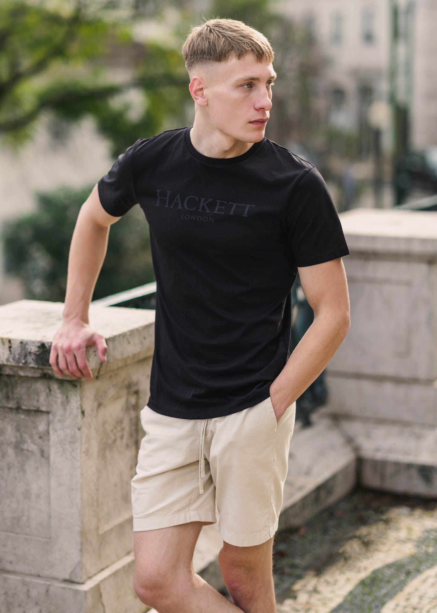 Hackett London T-shirts  Hackett london t-shirt - black 