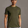 Lyle & Scott T-shirts  Plain t-shirt - olive 