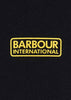 Barbour International T-shirts  Essential small logo tee - black 