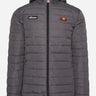 Ellesse Jassen  Lombardy padded jacket - dark grey marl 