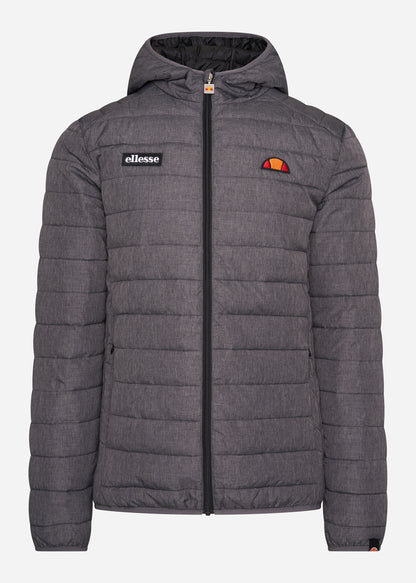 Ellesse Jassen  Lombardy padded jacket - dark grey marl 