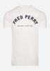 Fred Perry T-shirts  Printed t-shirt - snow white 